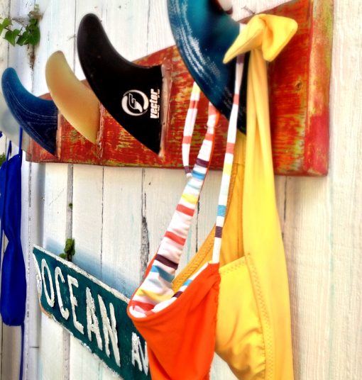 How to make a Surf Fin Coat Rack and CeCe Caldwell Paint Classes nationwide!