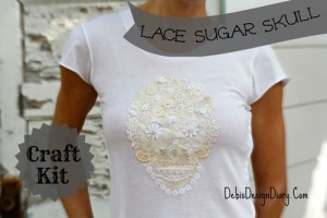 DIY Lace Sugar Skull
